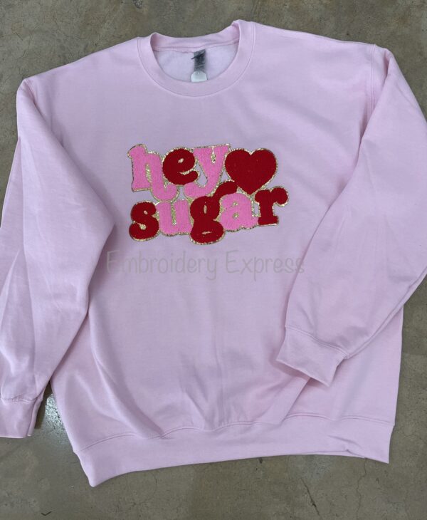 Hey Sugar Chenille Sweatshirt