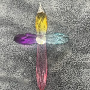 Rainbow Hanging Cross